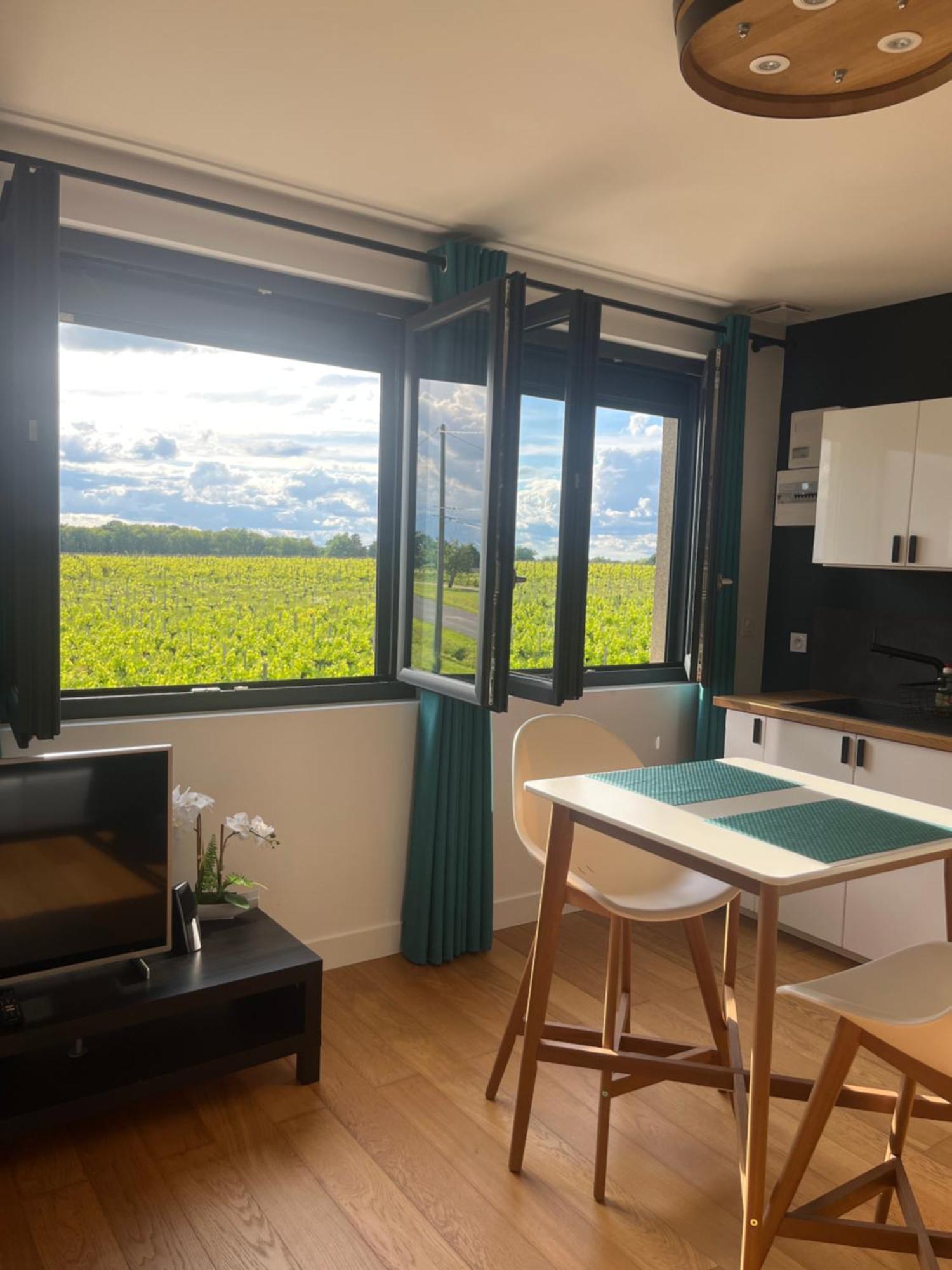 Appartement 2 Chateau La Rose Des Vents Puisseguin Zewnętrze zdjęcie